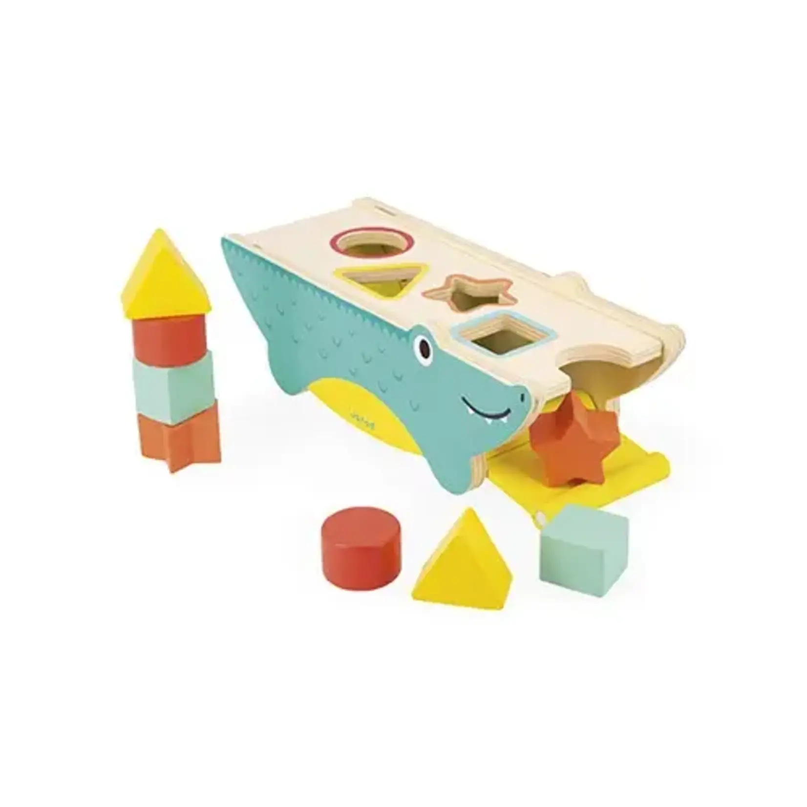 janod Tropik - Shape Sorting Crocodile