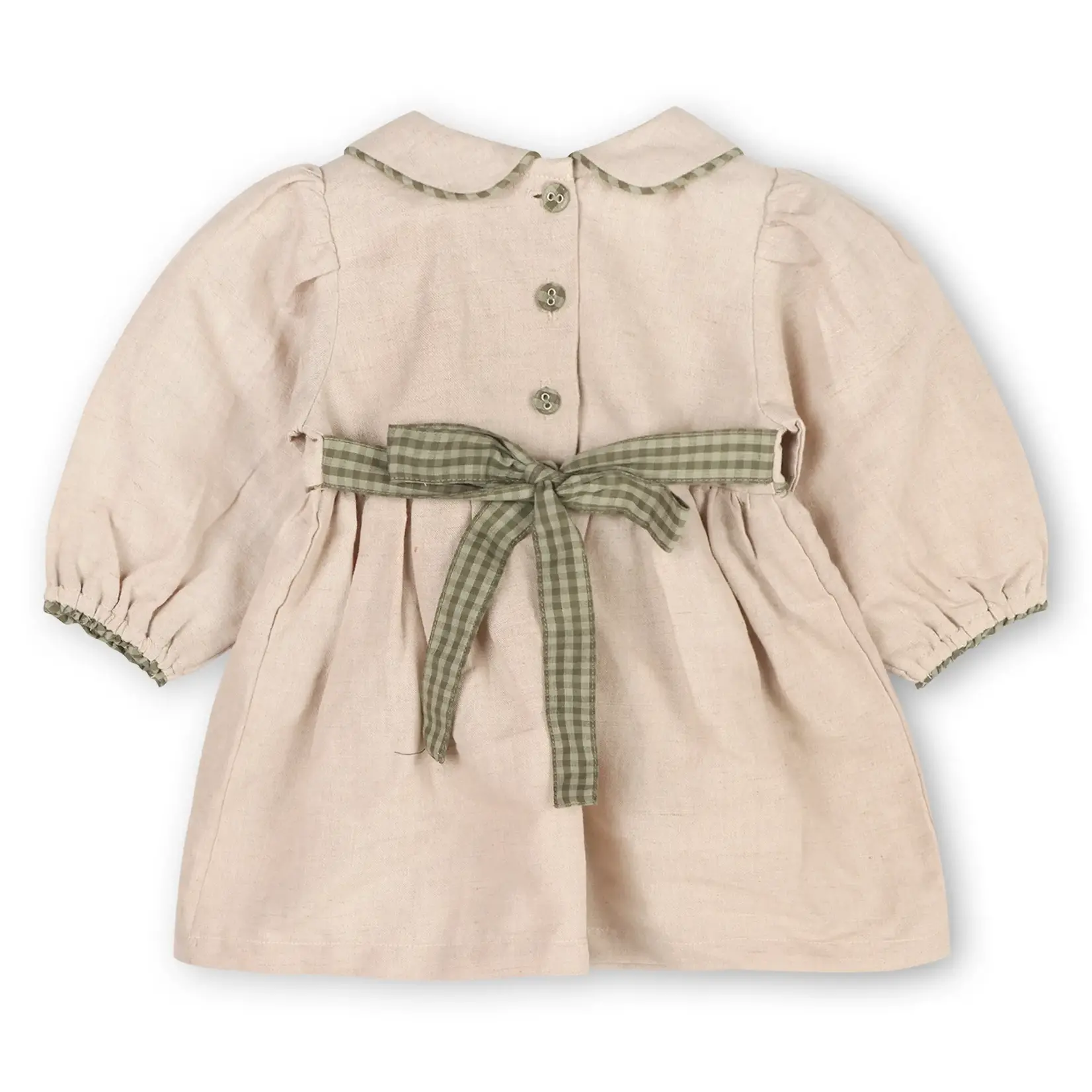 Viverano Organics Floral Peter Pan Baby Dress & Fancy Bloomer