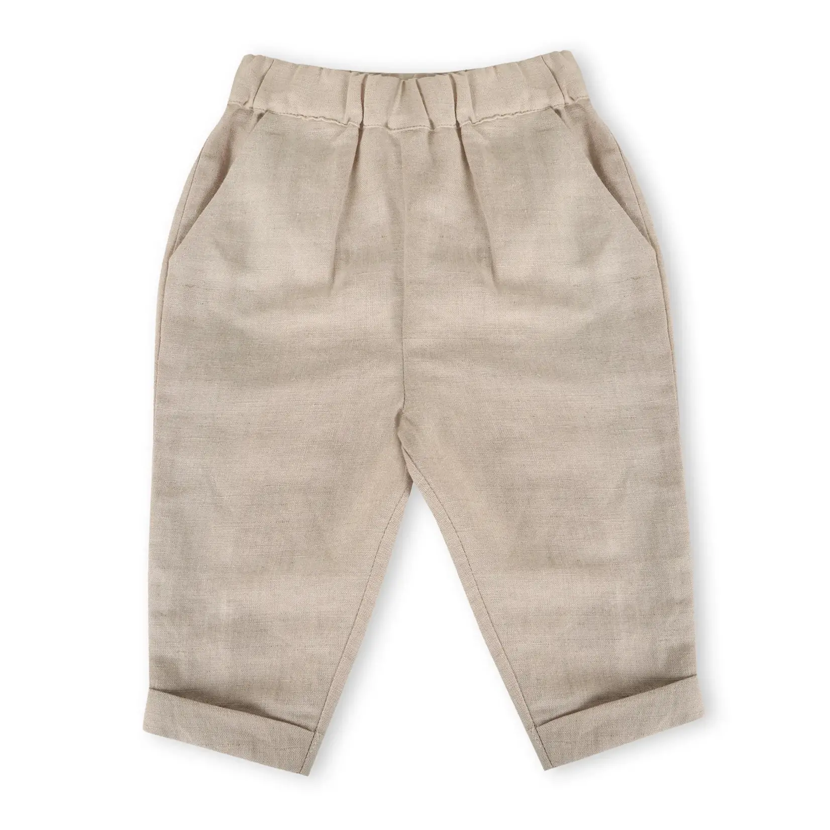 Viverano Organics Gingham Shirt & Linen Pant Set