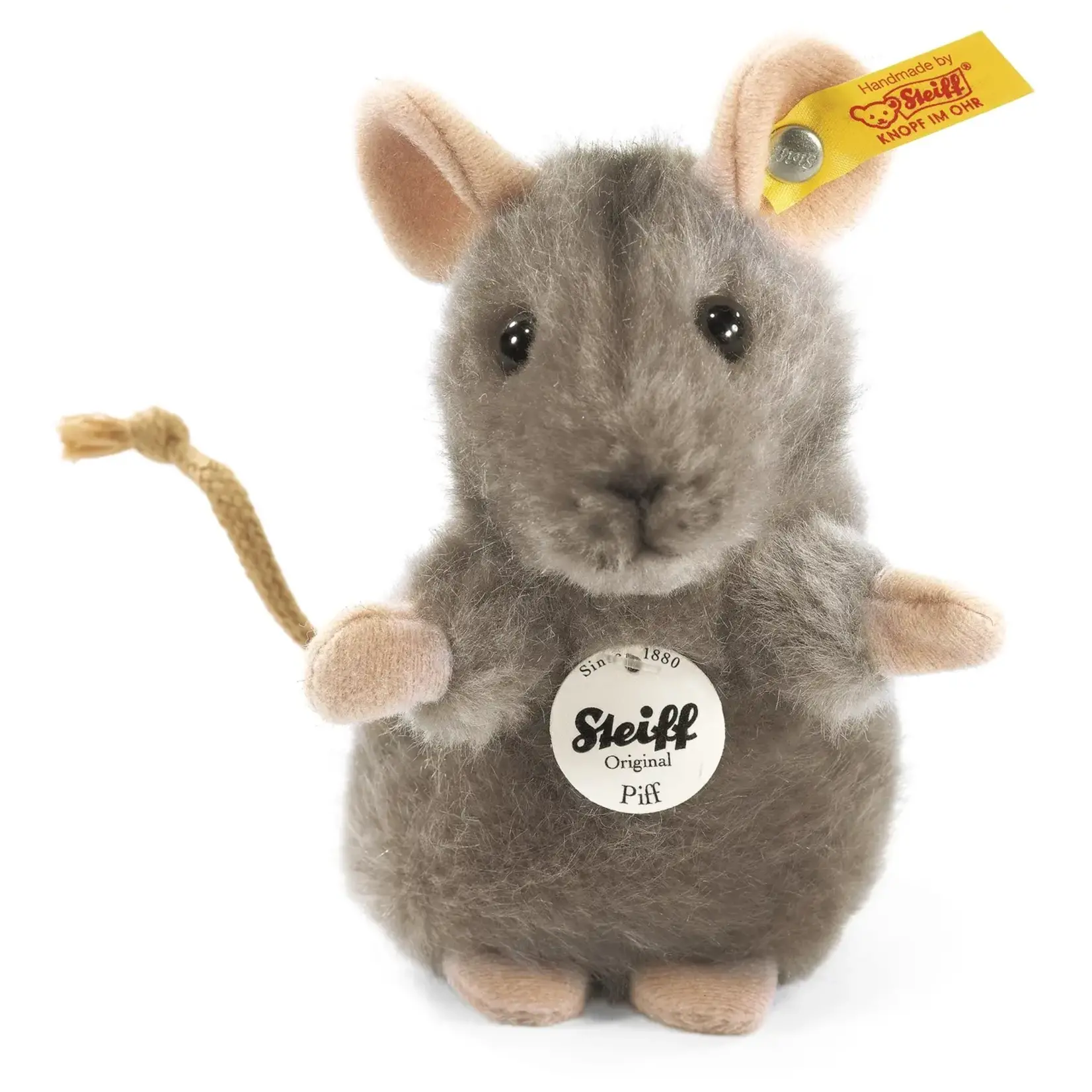 Steiff Piff Mouse Plush Toy, 4 Inches