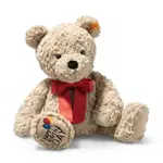 Steiff Jimmy “Happy Birthday” Plush Brown Teddy Bear with Bow, 14 Inches