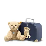 Steiff Ben Teddy Bear in Suitcase Plush Stuffed Toy, 8 Inches