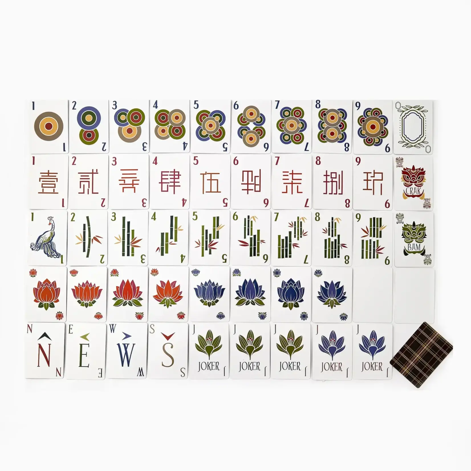Oh My Mahjong Heritage Playing Cards