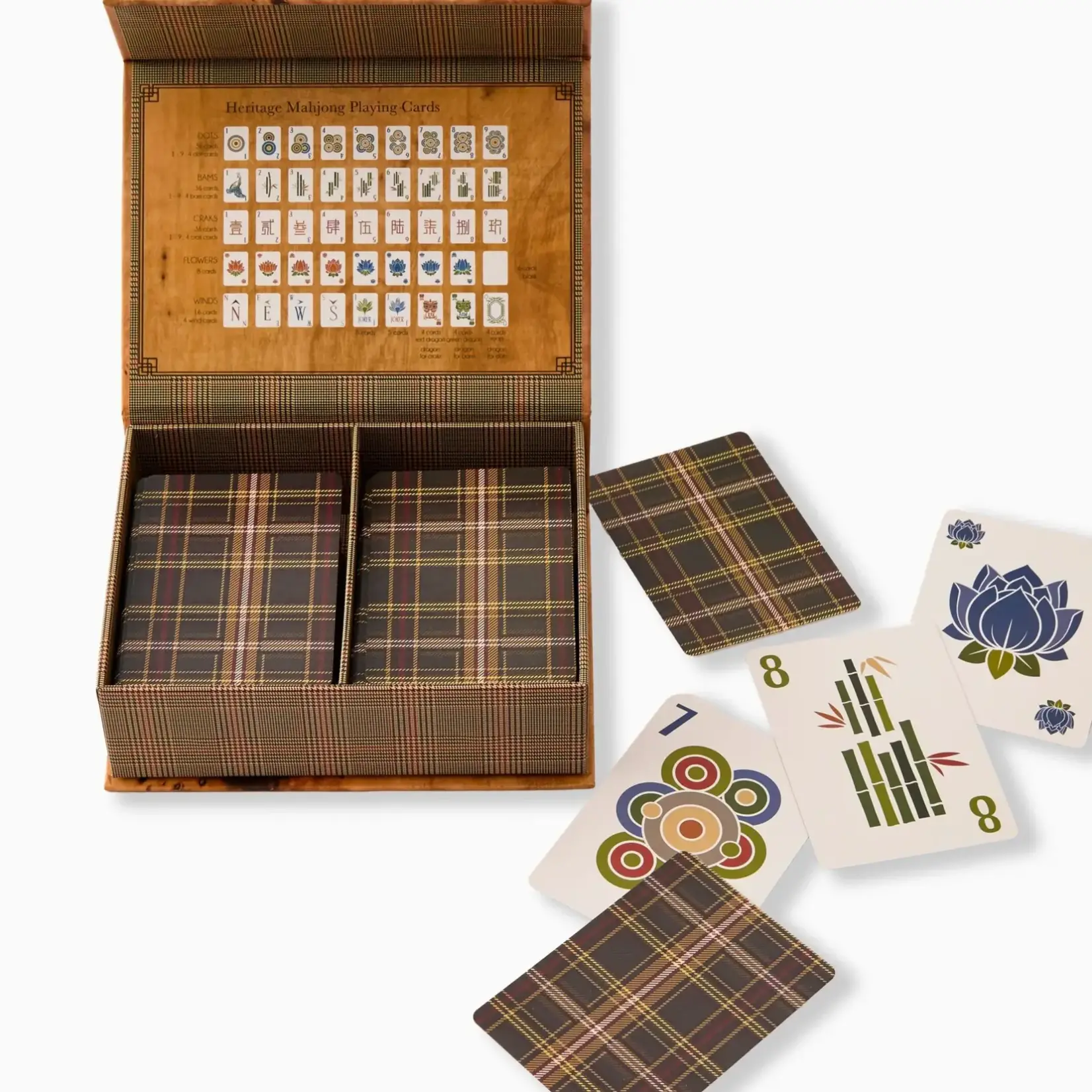 Oh My Mahjong Heritage Playing Cards