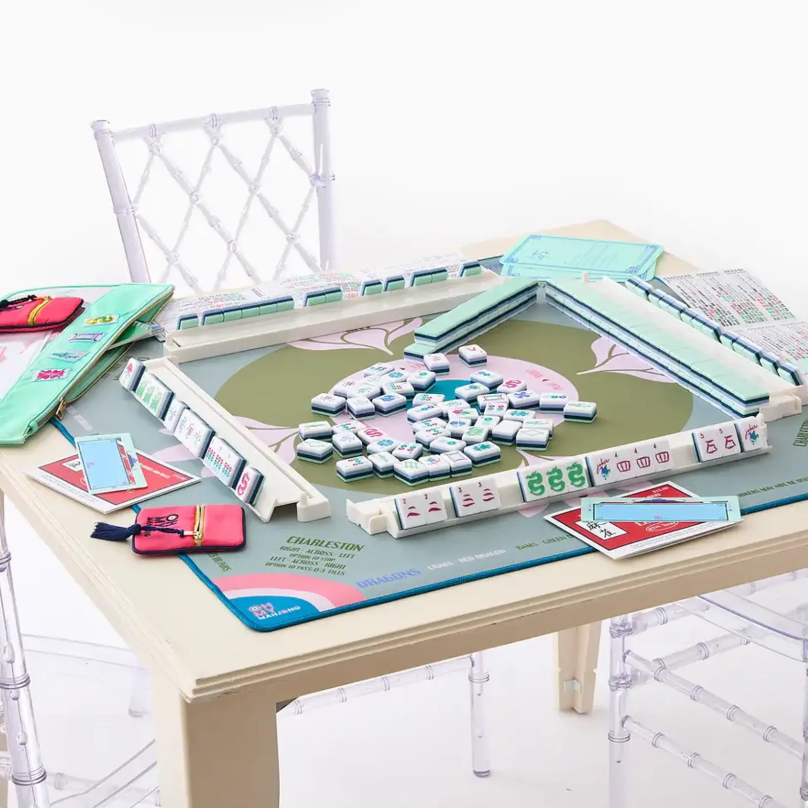 Oh My Mahjong Sage Lotus Mat