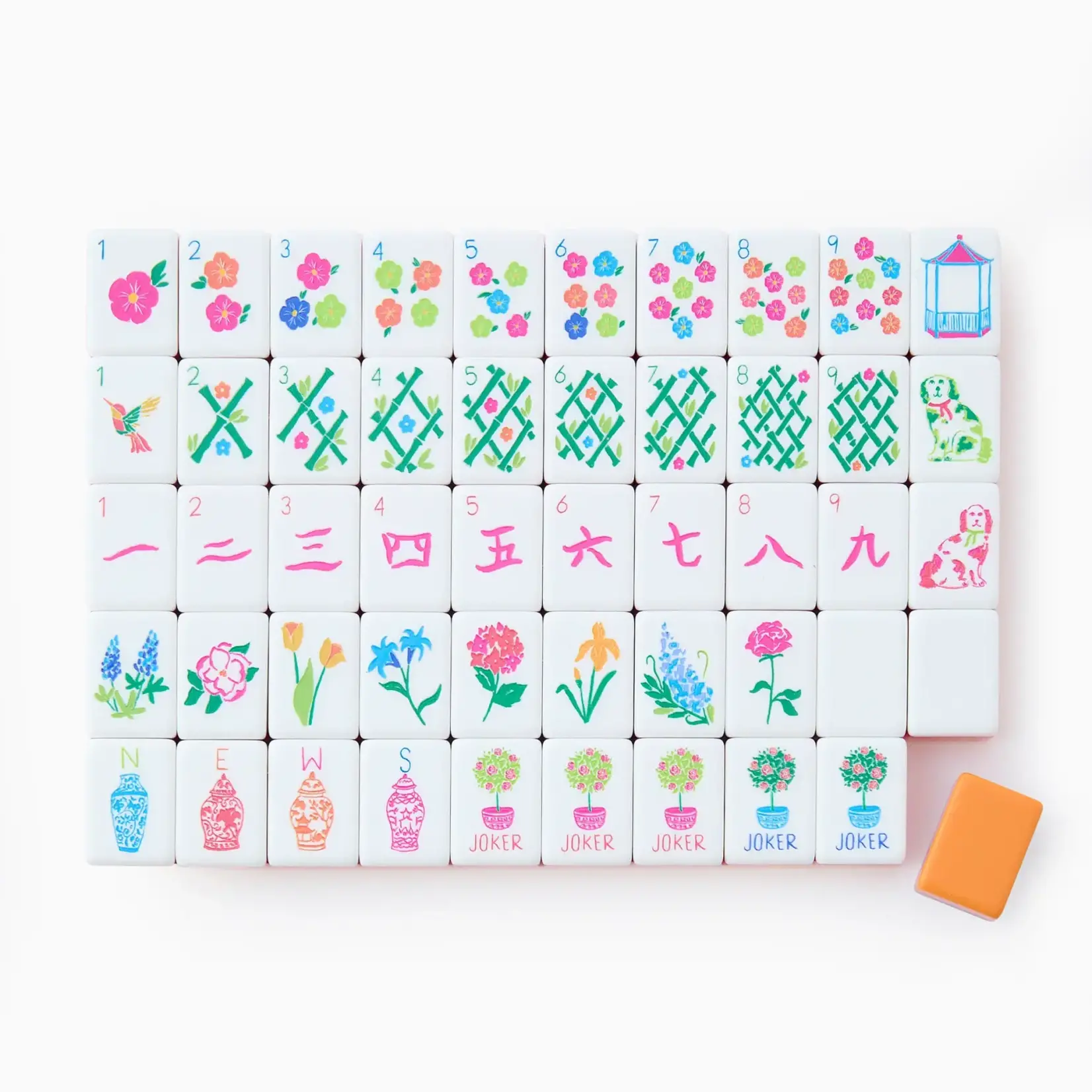 Oh My Mahjong Sunset Mahjong Tiles