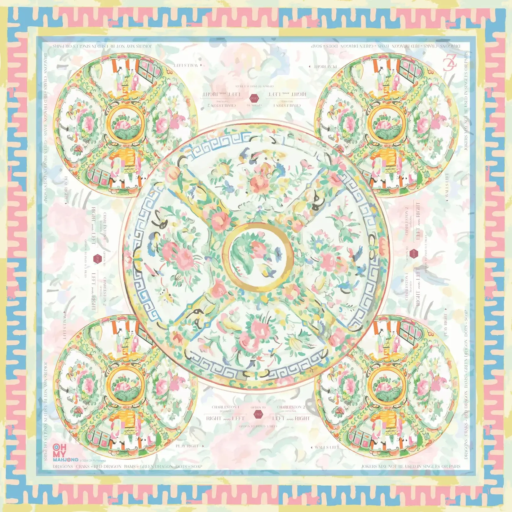 Oh My Mahjong Imperial Mat