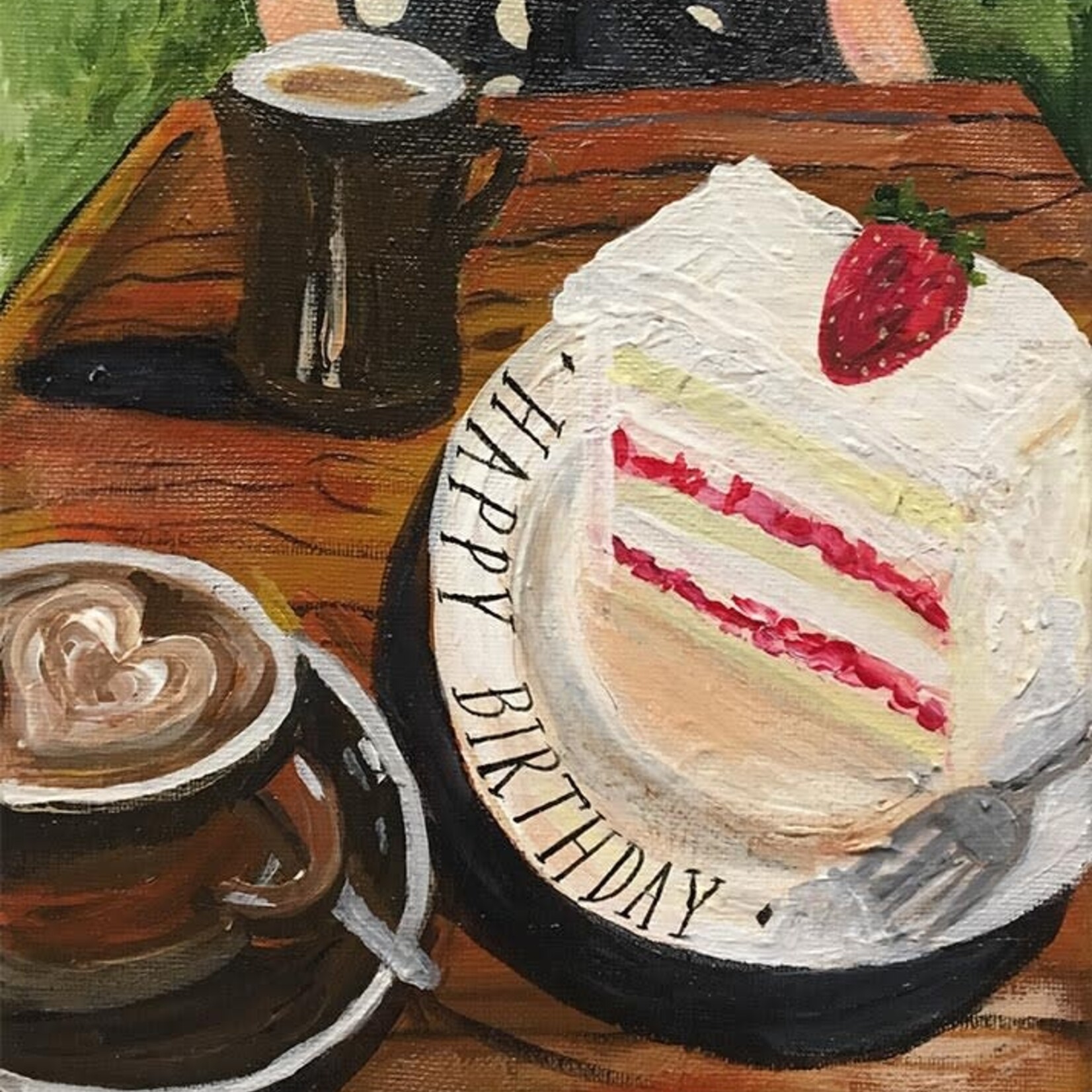 Carpe Diem Papers Happy Birthday Shortcake Greeting Card