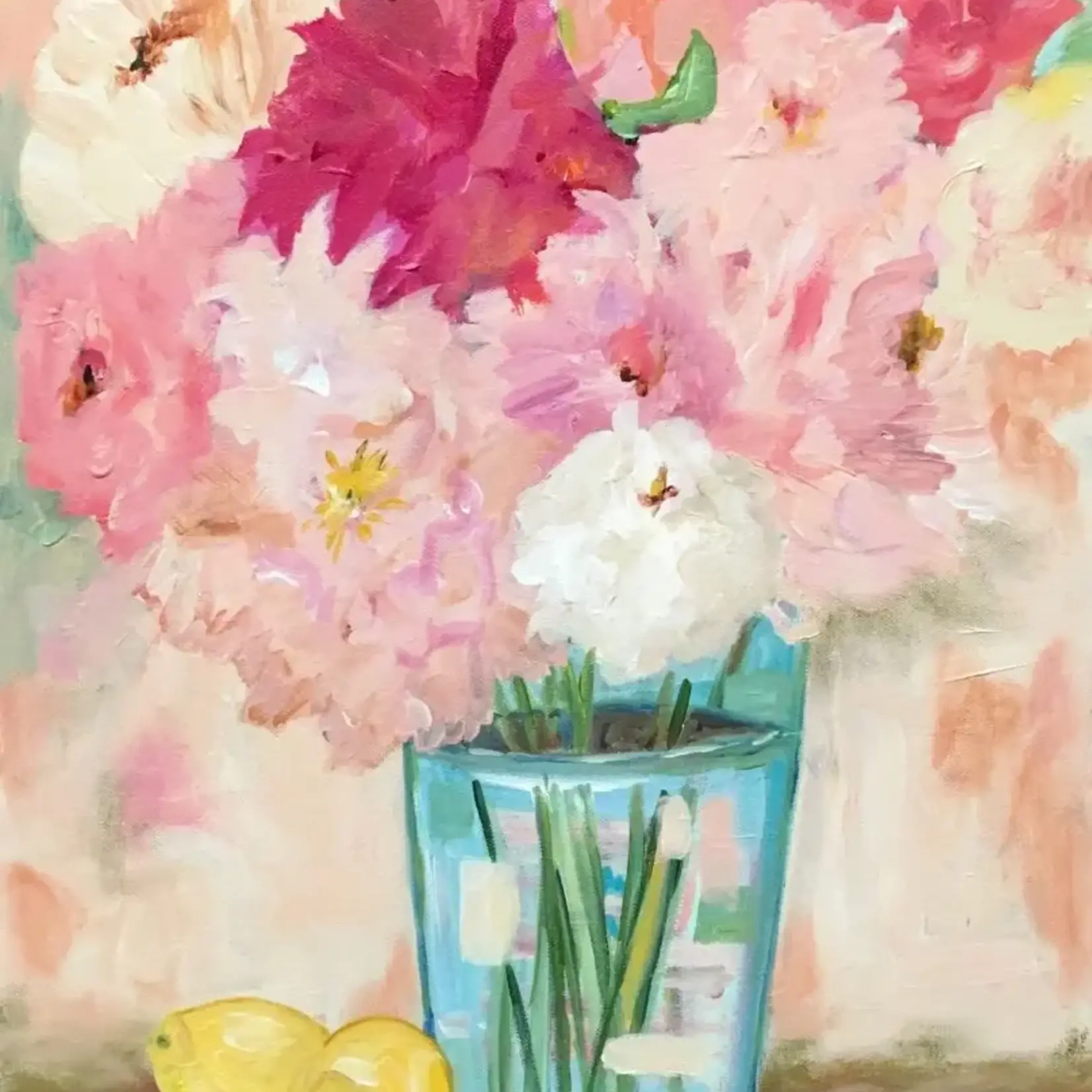 Carpe Diem Papers Peonies Greeting Card