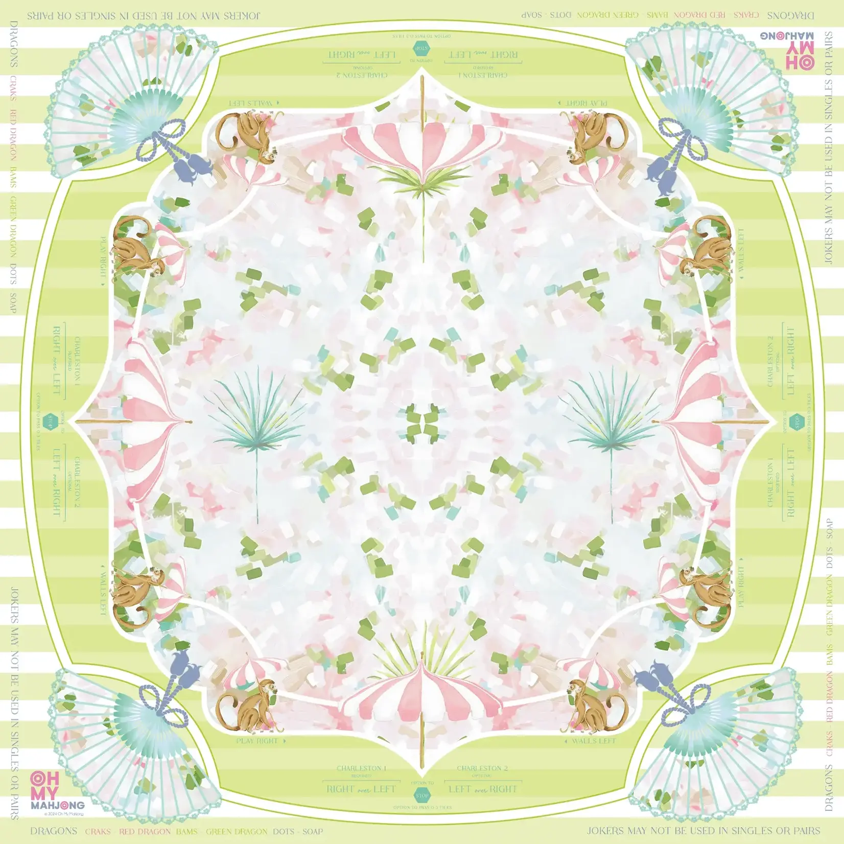 Oh My Mahjong Capri Mat in Tube
