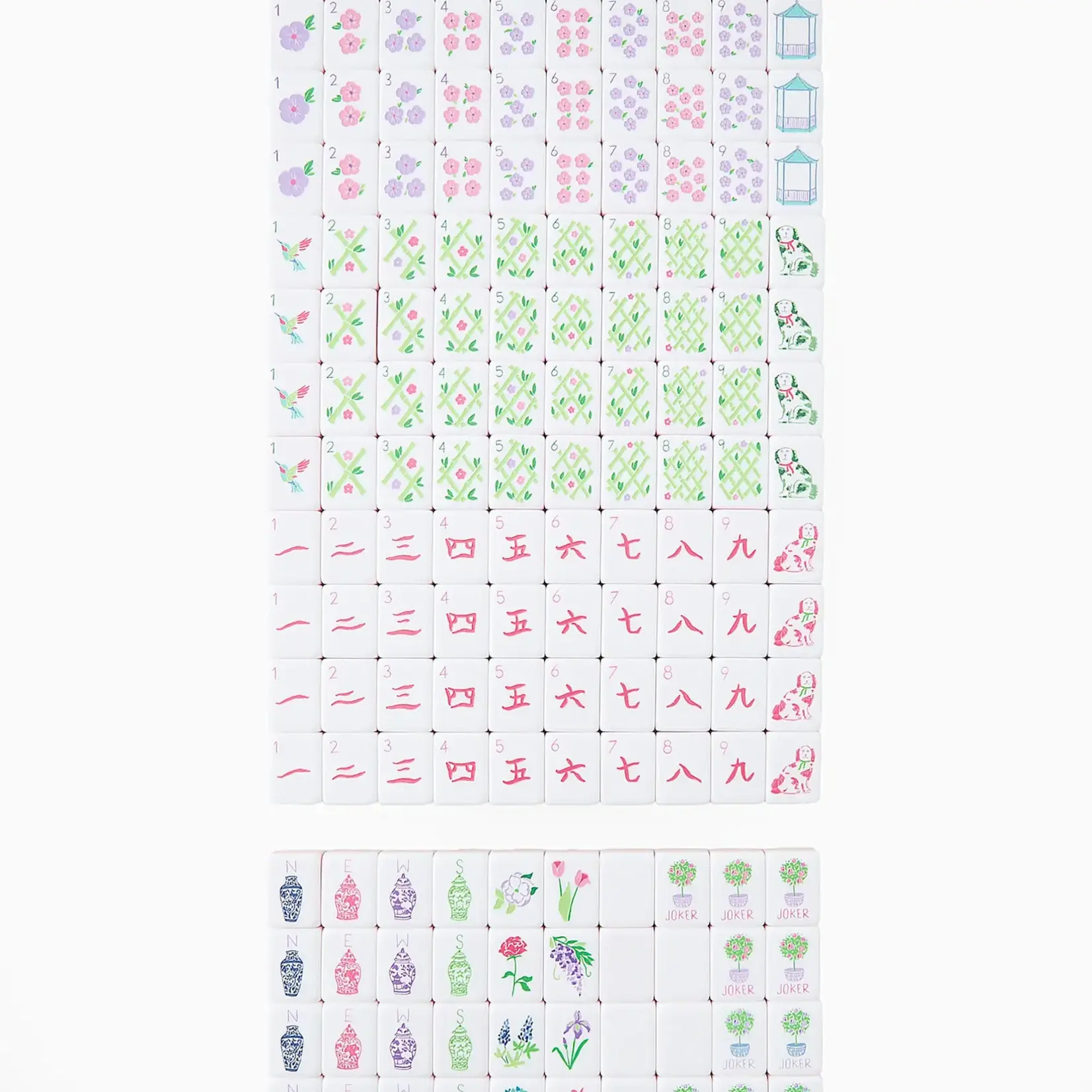 Oh My Mahjong Taylor Mahjong Tiles