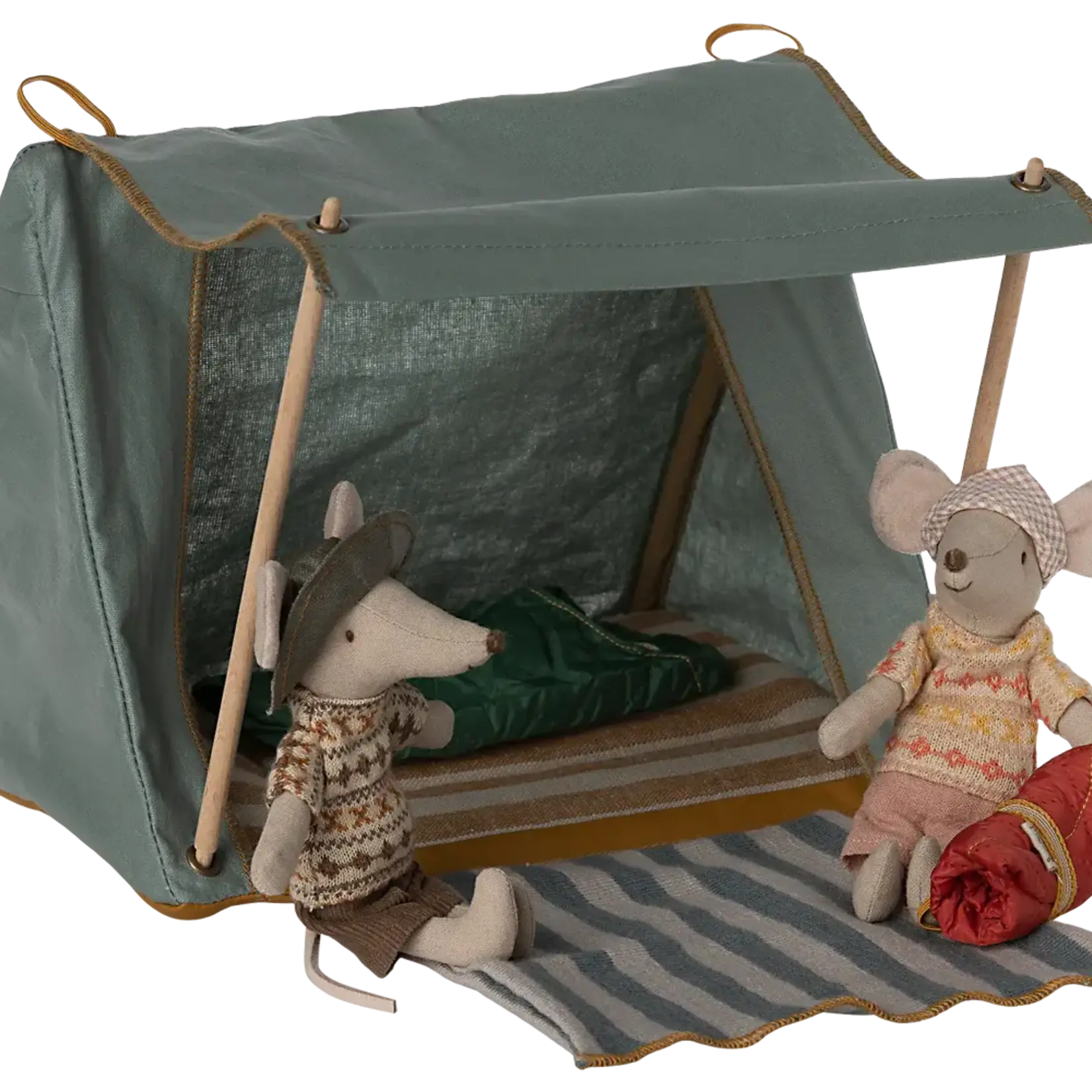 Maileg USA Happy Camper Tent, Mouse