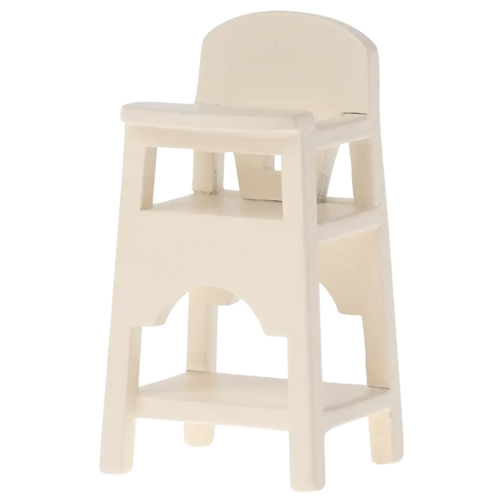 Maileg USA High Chair, Mouse - Off White