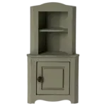 Maileg USA Corner Cabinet, Mouse - Light Green
