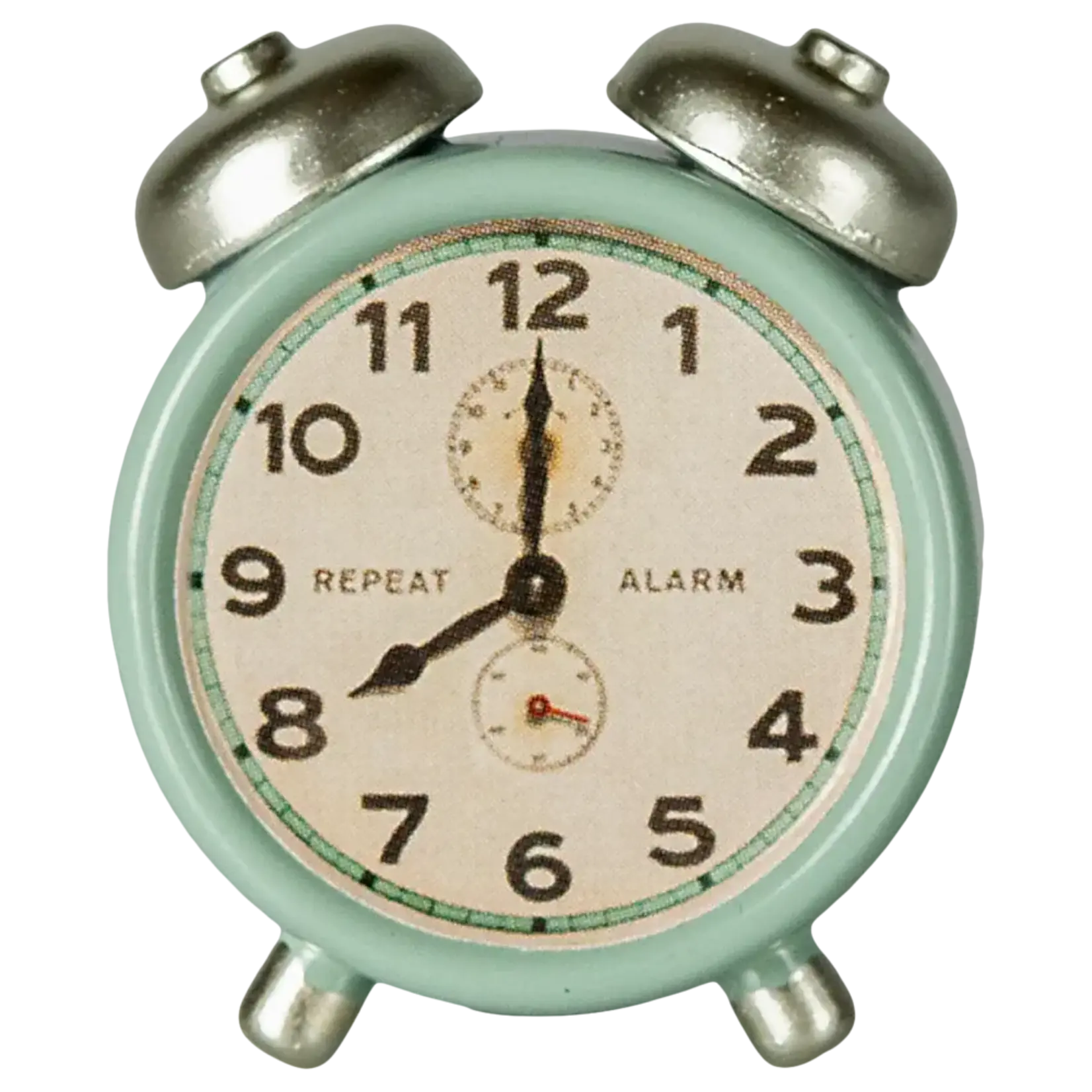 Maileg USA Alarm clock, Mouse - Mint