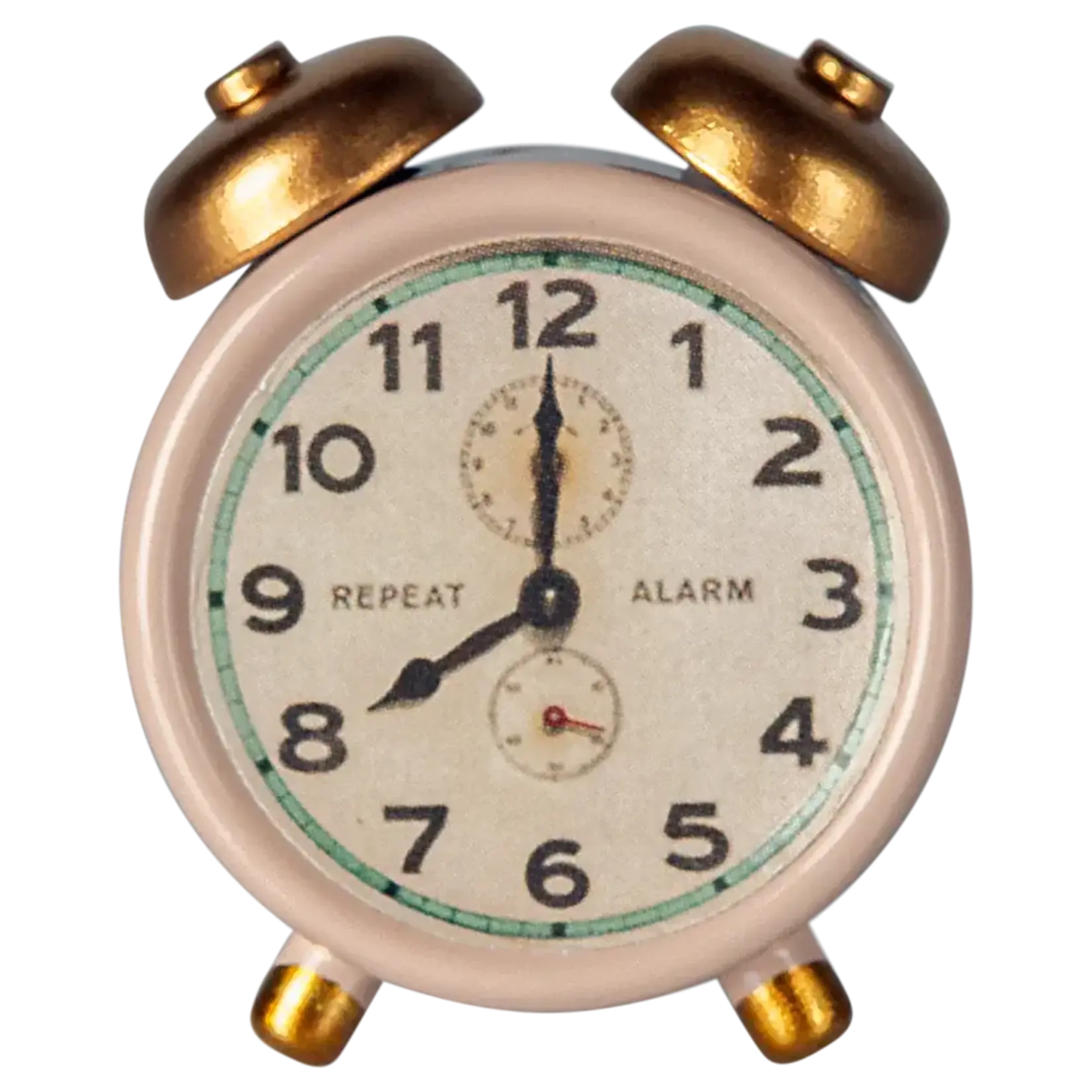 Maileg USA Alarm clock, Mouse - Powder