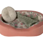 Maileg USA Cosy basket, Small - Coral