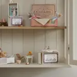 Maileg USA Triplets, Baby mice in matchbox