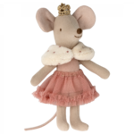 Maileg USA Princess mouse, Little sister in matchbox (2023)