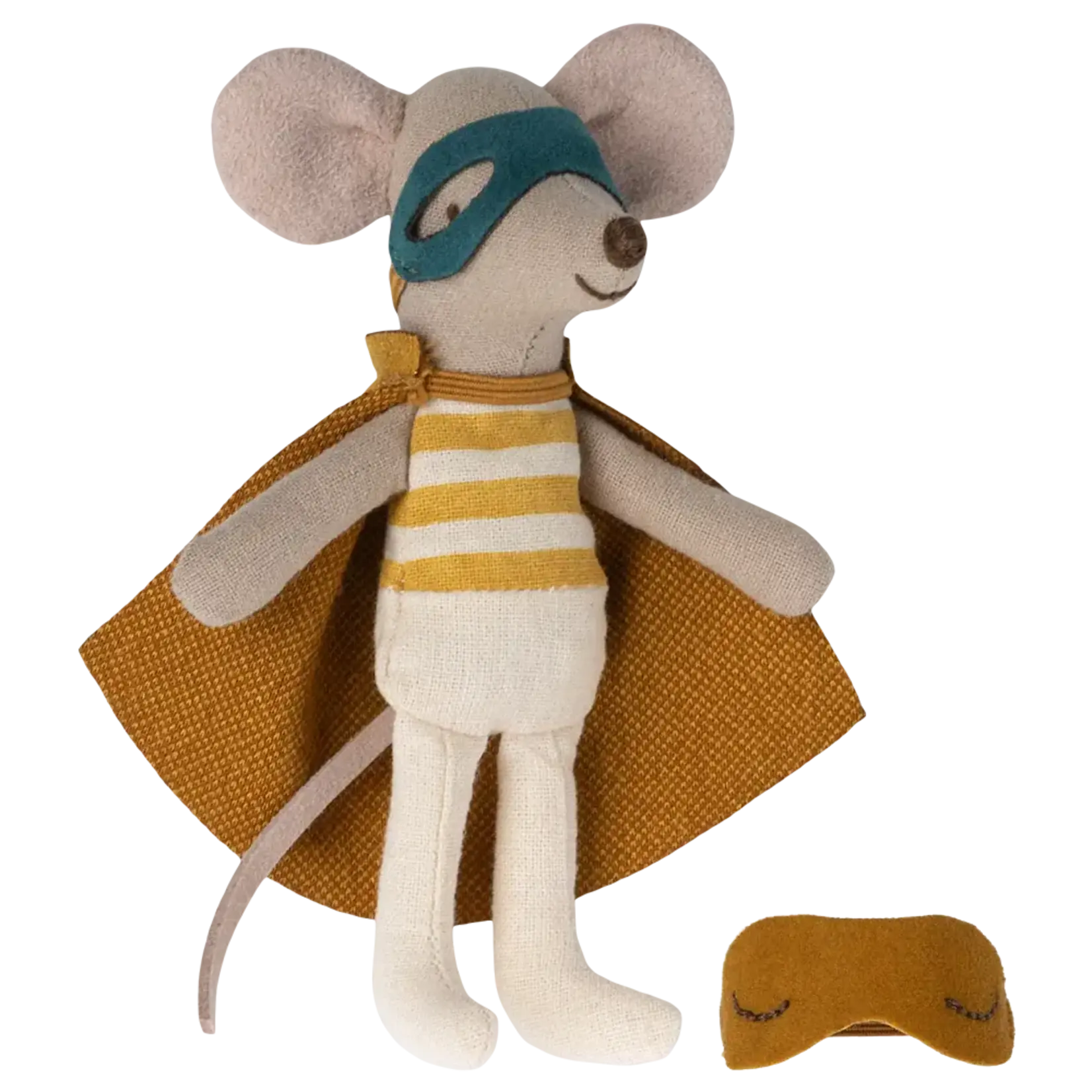 Maileg USA Super hero mouse, Little brother in matchbox