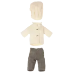 Maileg USA Chef mouse w. soup pot and spoon