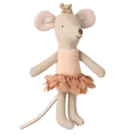 Maileg USA Princess mouse, Little sister in matchbox