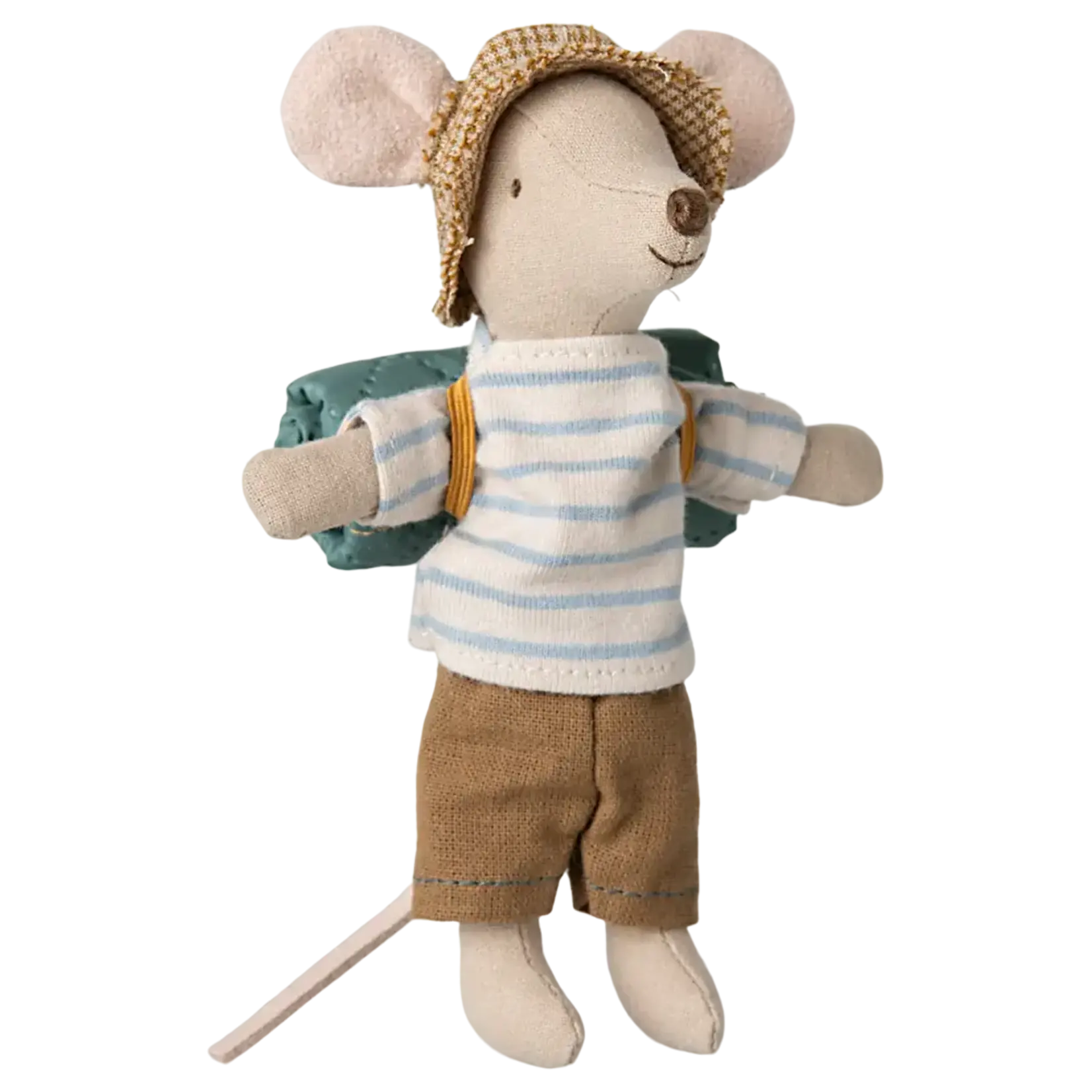 Maileg USA Hiker mouse, Big brother - Stripes