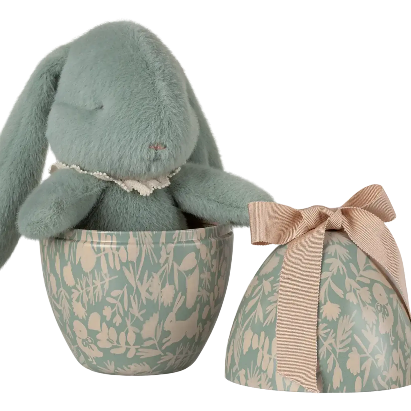 Maileg USA Easter egg with bunny - Mint