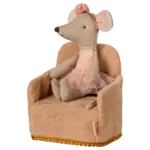 Maileg USA Folding chair, Mouse - Powder