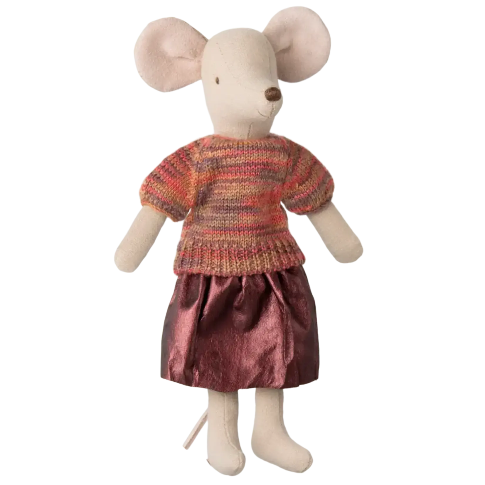 Maileg USA Skirt and knitted blouse, Mum mouse