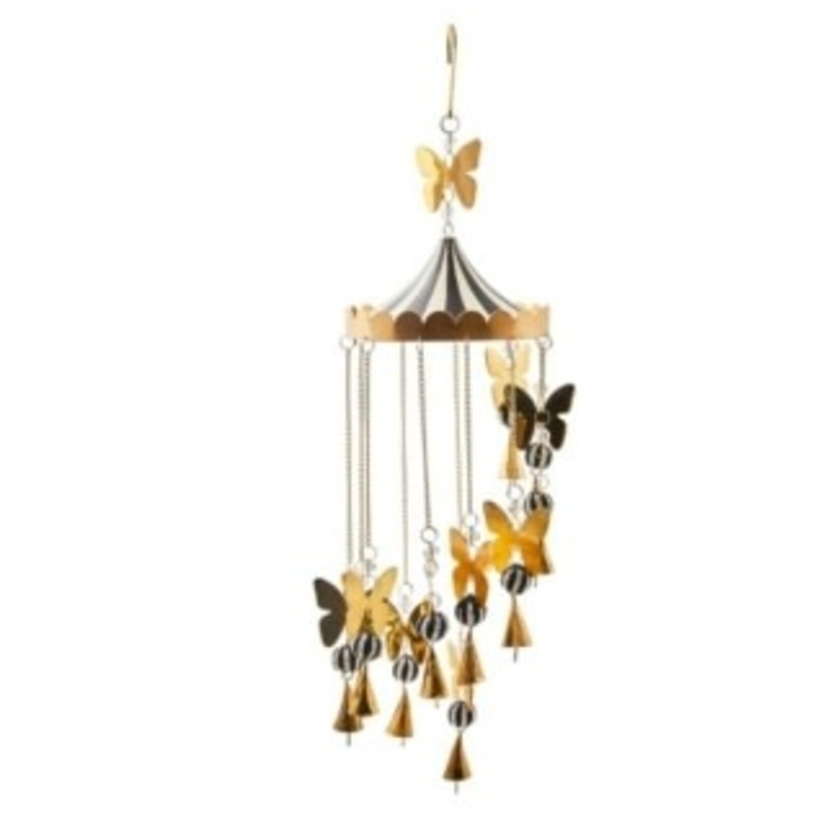 MacKenzie-Childs butterfly wind chime
