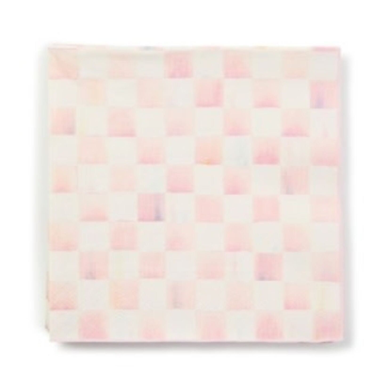 MacKenzie-Childs rosy check dinner paper napkins
