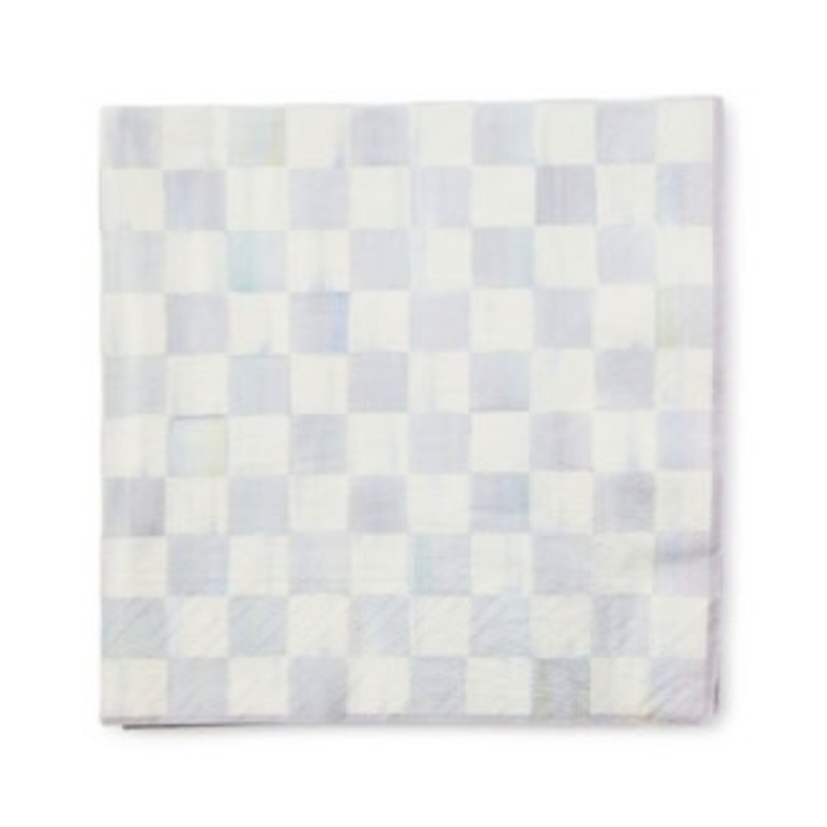 MacKenzie-Childs sterling check dinner paper napkins