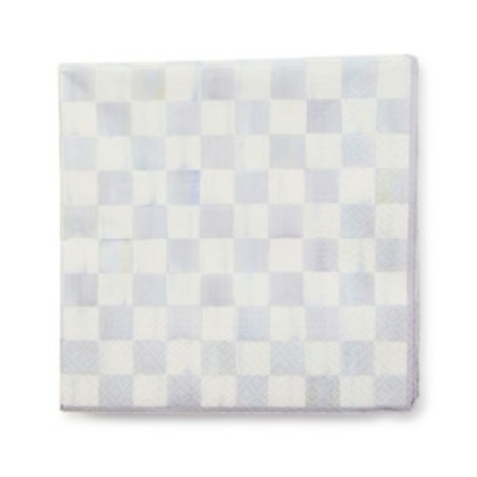 MacKenzie-Childs sterling check luncheon paper napkins