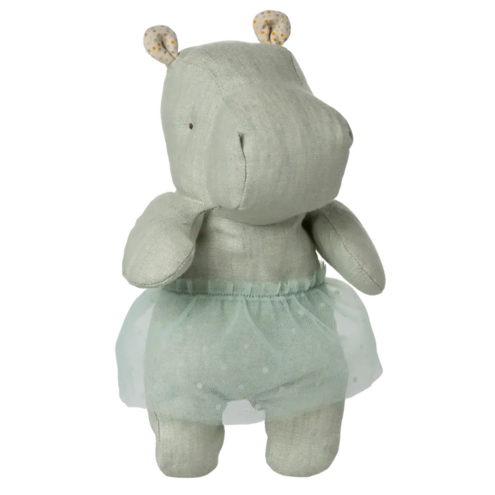 Maileg USA Safari friends, Hippo w. skirt, Small - Mint