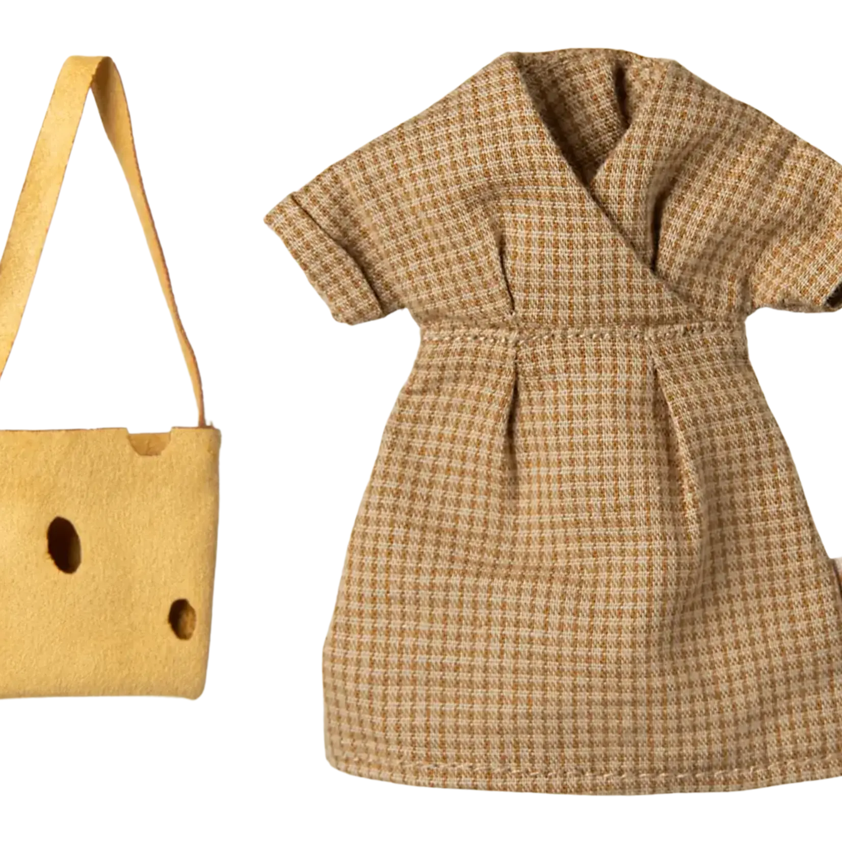Maileg USA Mum mouse - Light brown