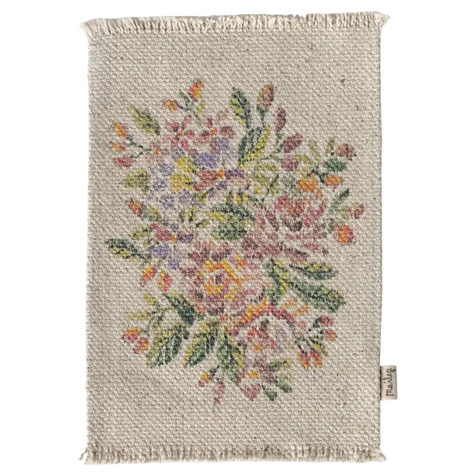 Maileg USA Rug, Flowers - Medium