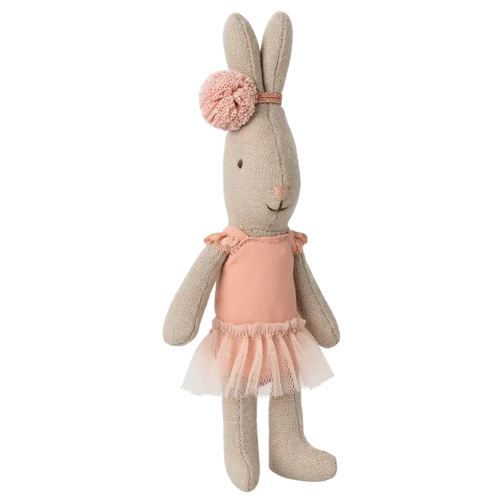 Maileg USA Rabbit, Micro - Ballet suit and skirt rose