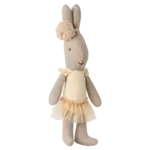 Maileg USA Rabbit, Micro - Ballet suit and skirt cream