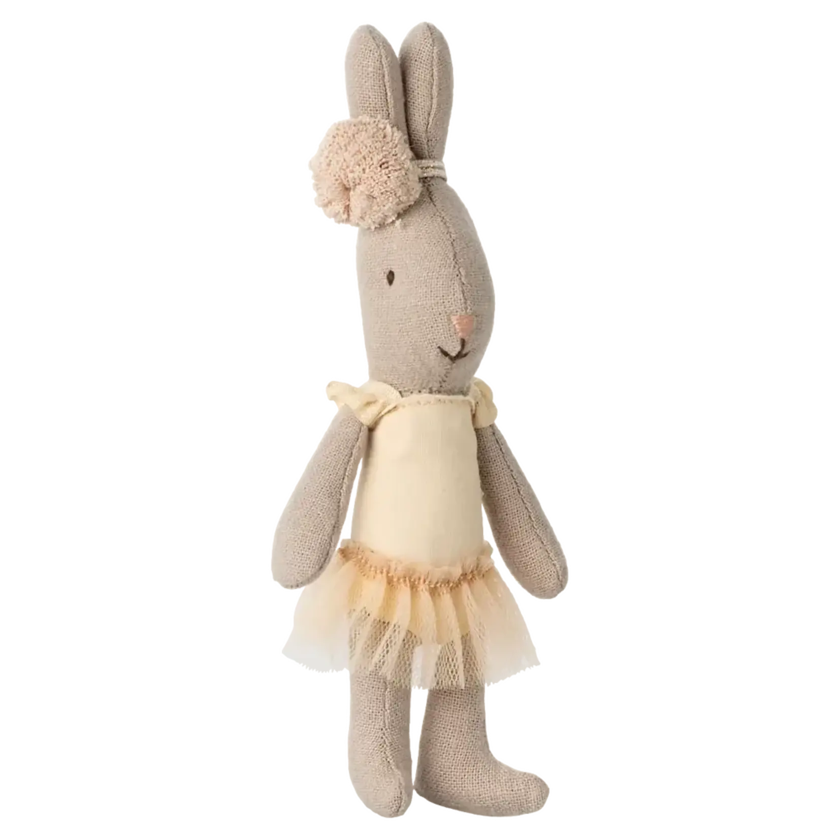 Maileg USA Rabbit, Micro - Ballet suit and skirt cream