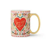 Rifle Paper Company Juliet Porcelain Mug