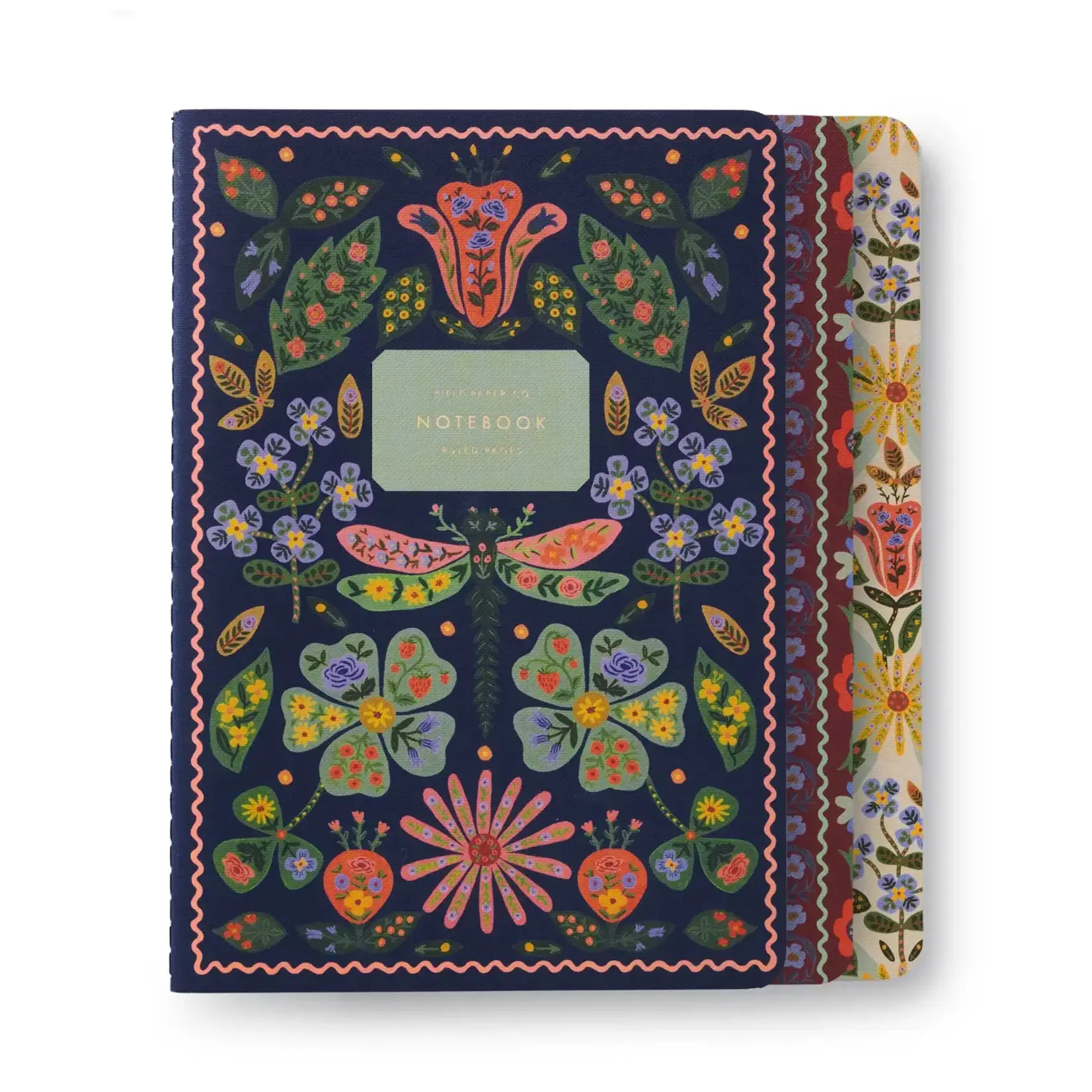 Rifle Paper Company Assorted Set of 3 Posy Notebooks