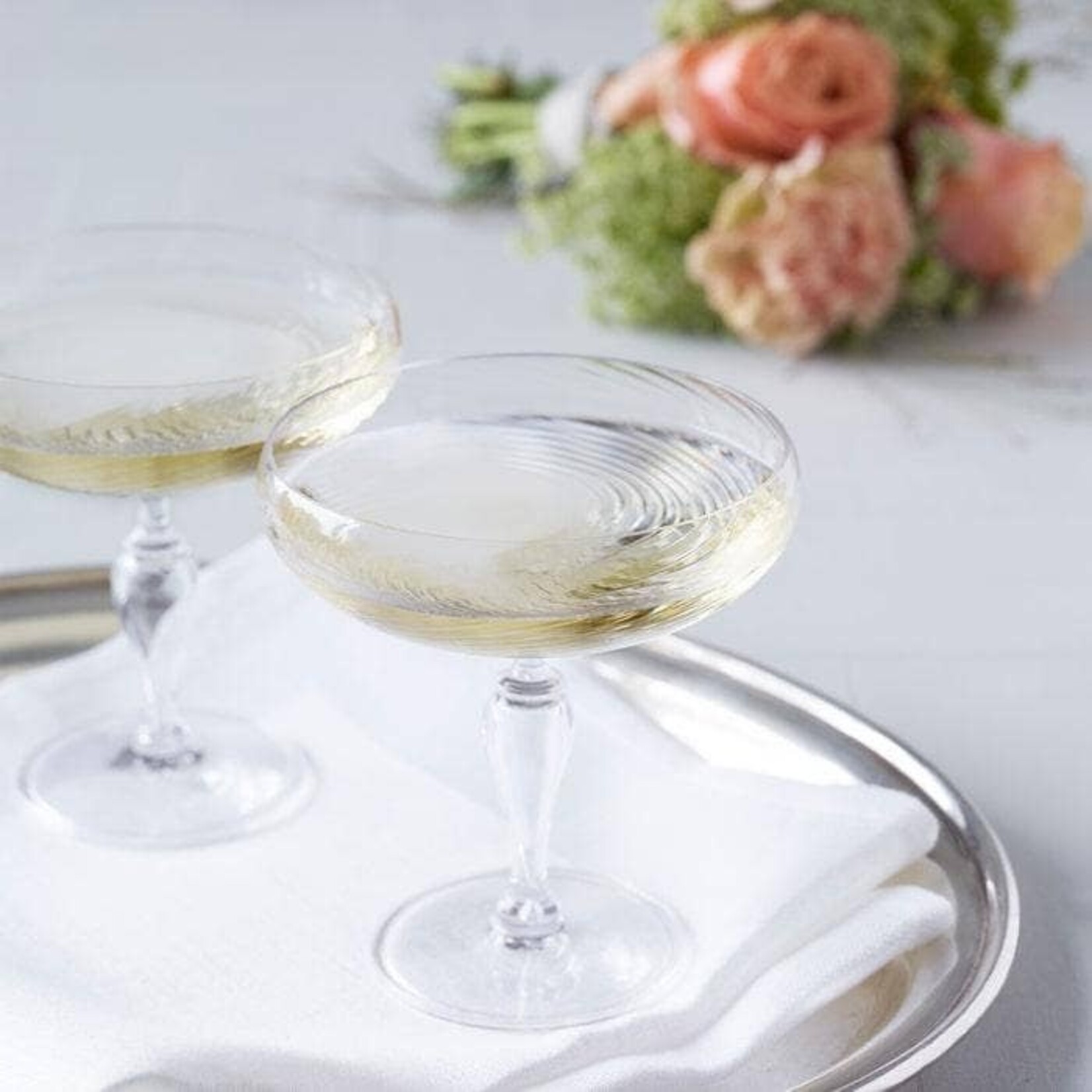 Danish Design Collective Holmegaard - Regina - Mouth-Blown Champagne Glass - 8.5 oz