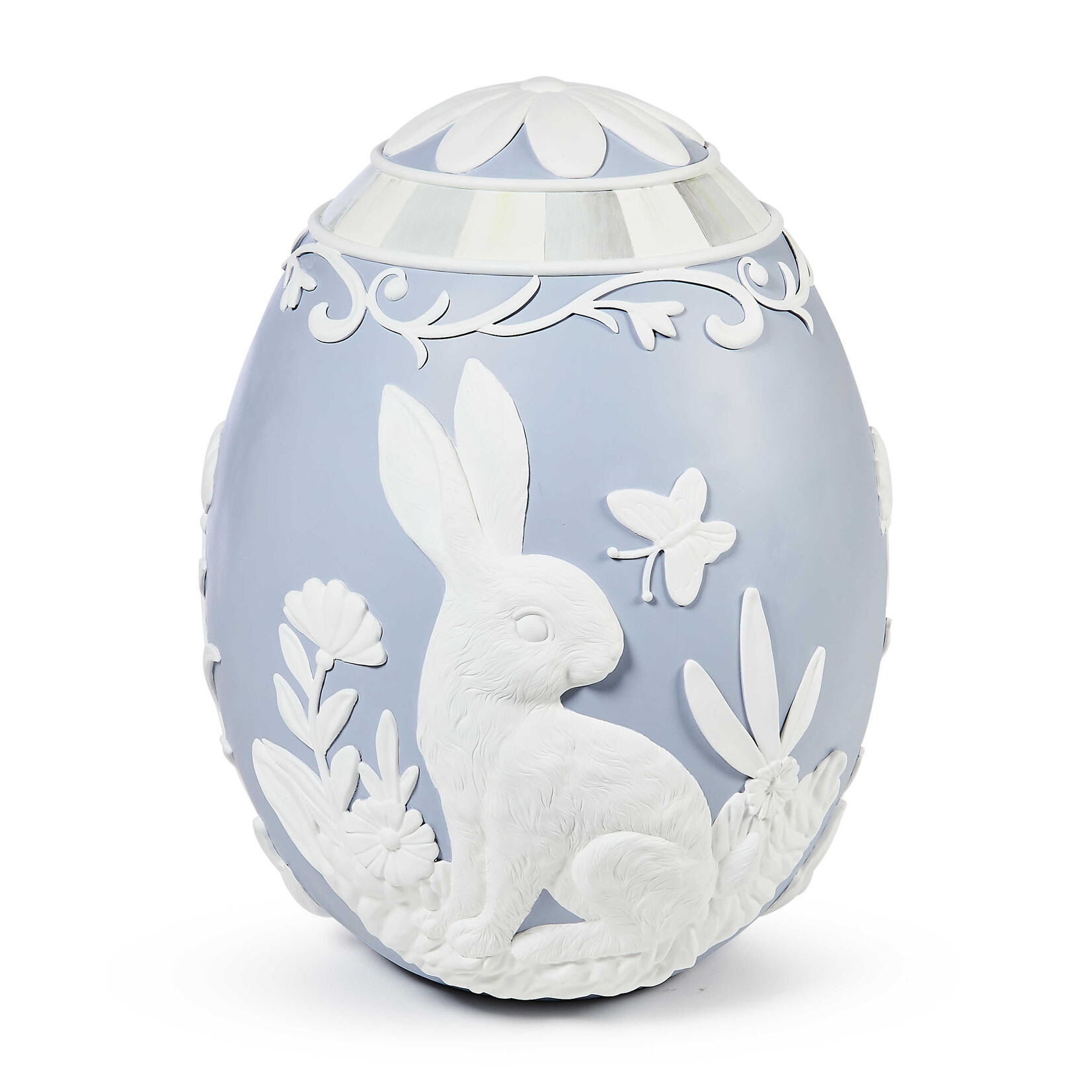MacKenzie-Childs cameo trophy egg