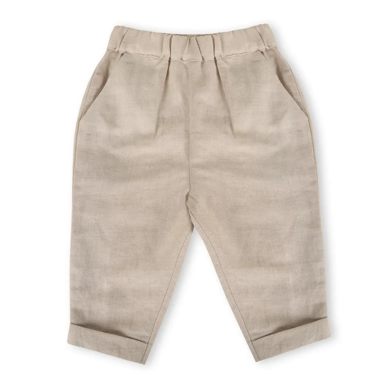 Viverano Organics Gingham Shirt & Linen Pant Set (Linen Blend)