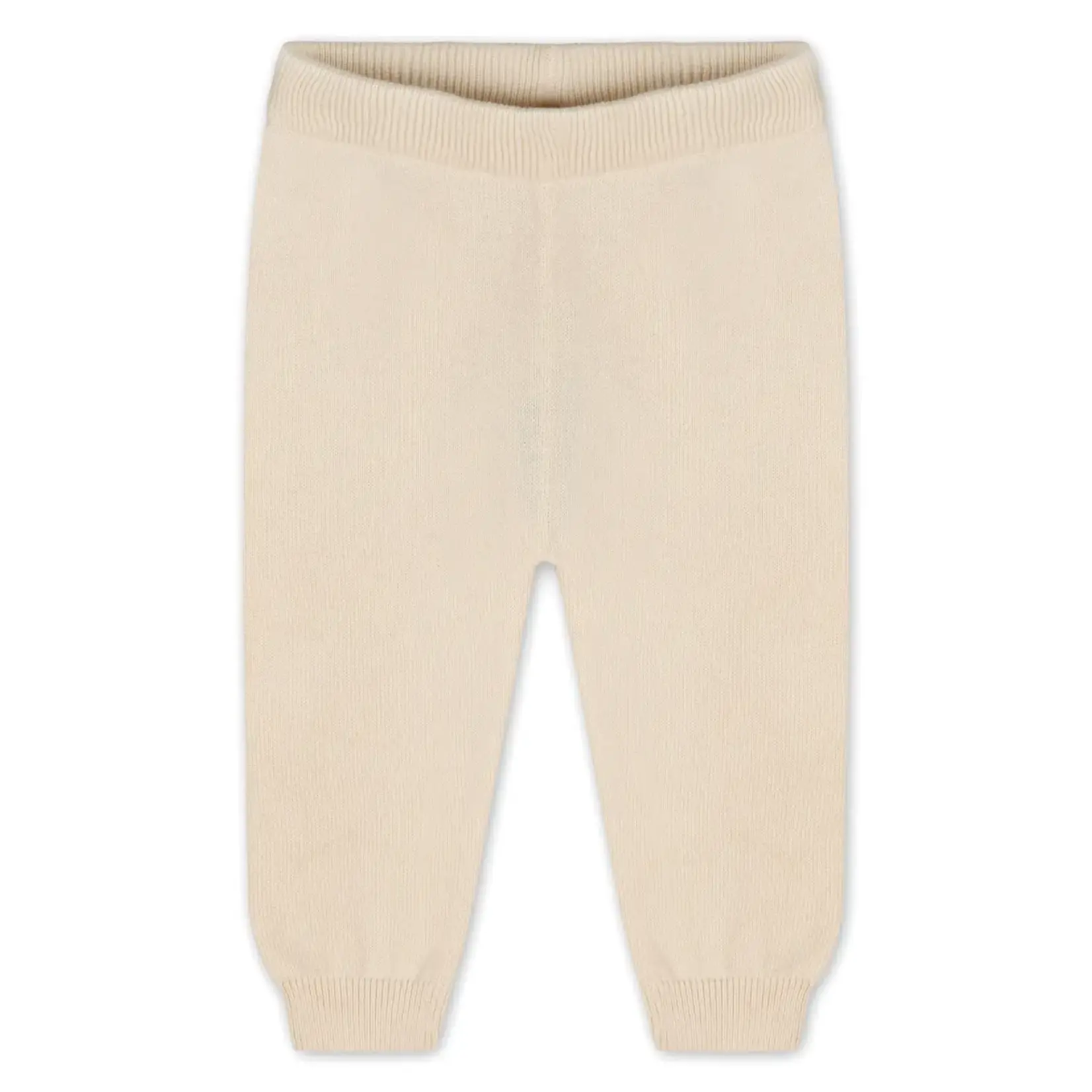 Viverano Organics Pocket Sweater Knit Baby Legging Pants (Organic Cotton) Natural