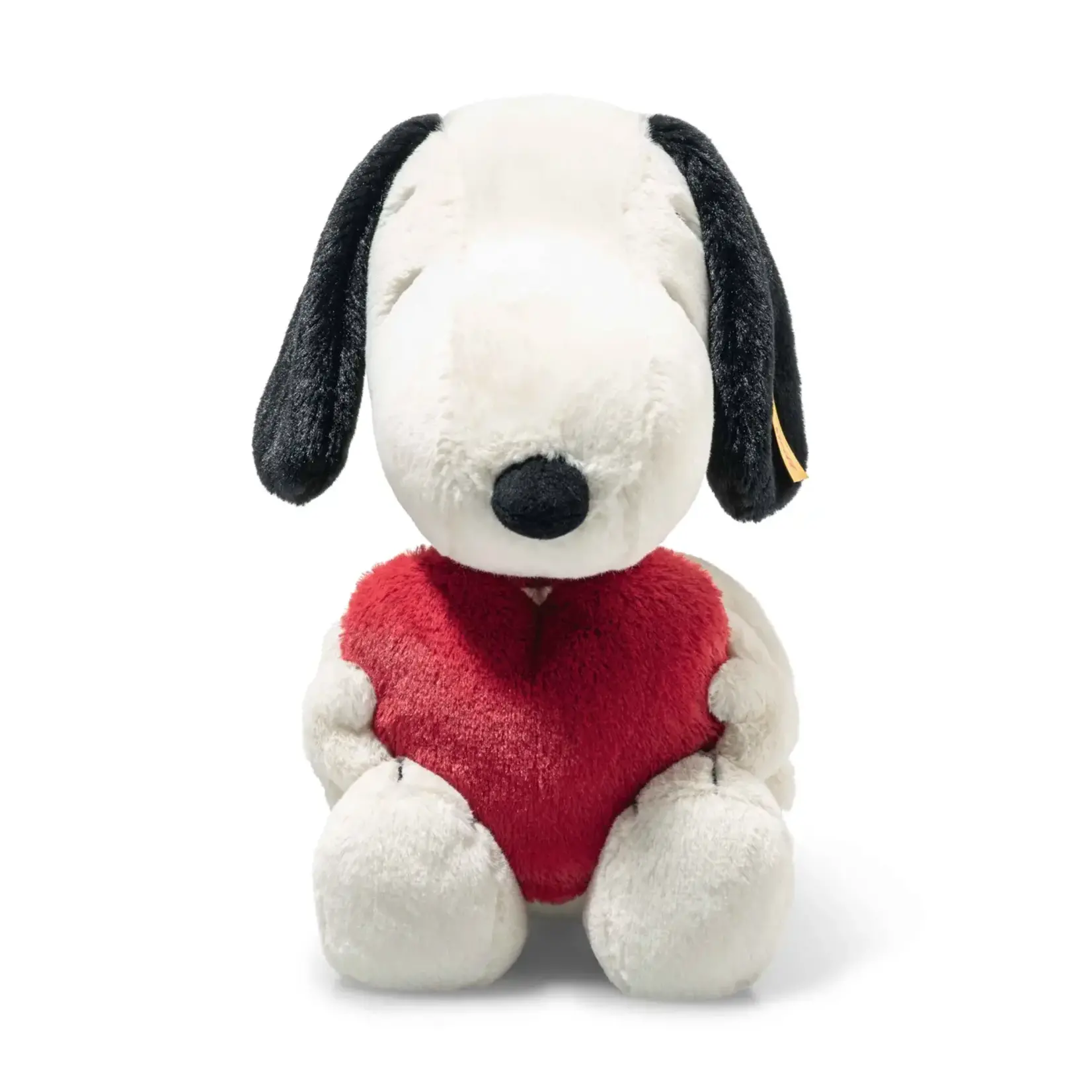 Steiff Snoopy Love with Red Heart