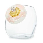 MacKenzie-Childs sweets jar with rosy english garden lid
