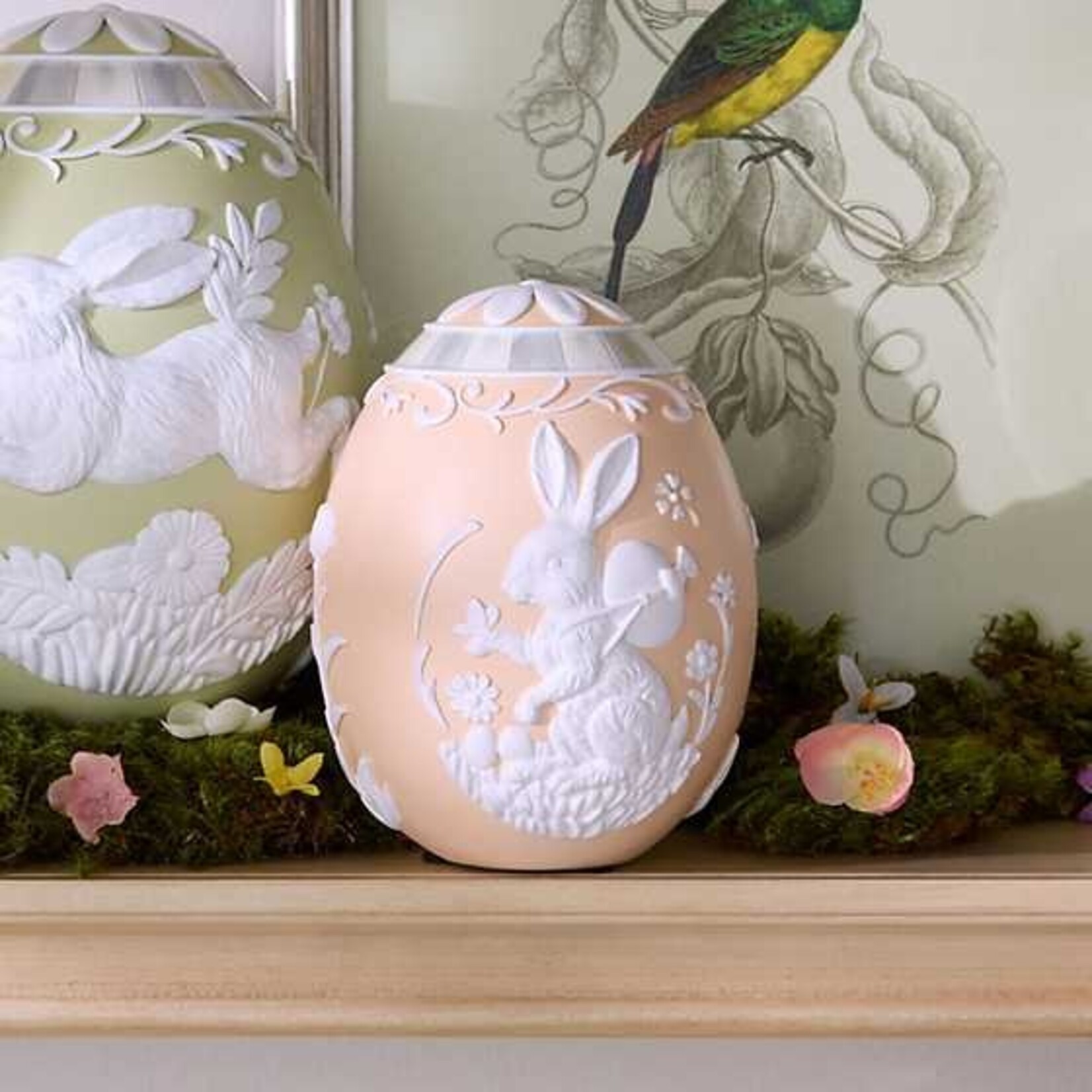 MacKenzie-Childs cameo small egg