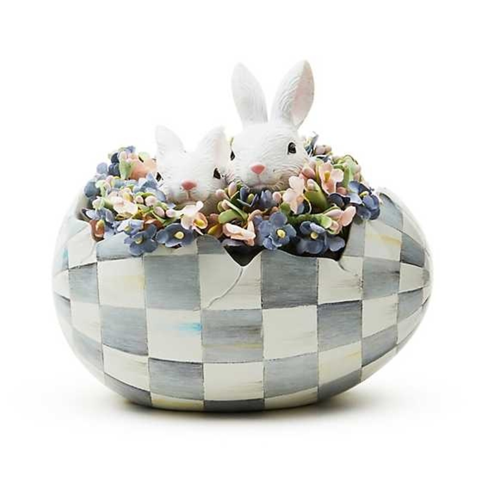 MacKenzie-Childs cameo peekaboo egg